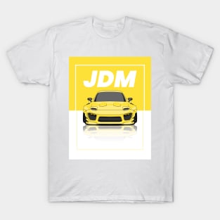 vector illustration of sport car in poster form T-Shirt